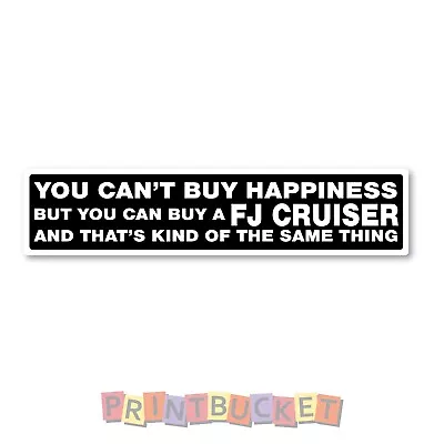 Buy A FJ CRUISER Sticker 200mm Quality Water & Fade Proof Vinyl • $6.99