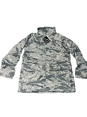 Military Parka All Purpose Environmental Digital Camo GoreTex Jacket Med Reg • $50