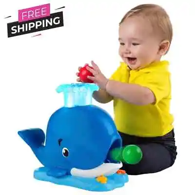 Bright Starts Having A Ball Silly Spout Whale Popper • £47.99