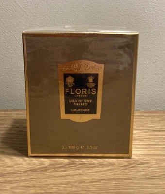 £15 • Buy Floris Lily Of The Valley Luxury Soap 3 X 100g - New Boxed & Sealed