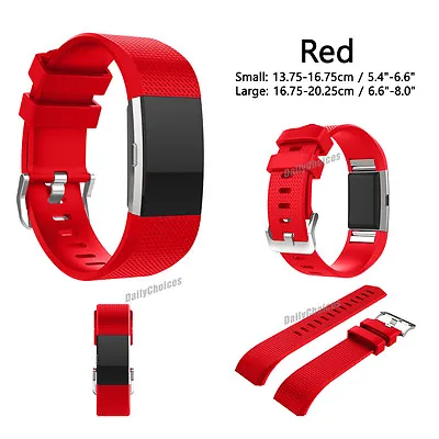 Fitbit Charge 2 Bands Sport Replacement Wristband Watch Strap Bracelet Silicone • $6.14
