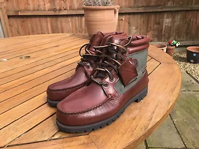 Brand New Timberland Vintage Men’s 7 Eye Chukka Gore Tex Boots  Uk Size 9 • £280