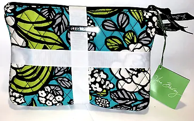 Vera Bradley Island Bloom Cosmetic Trio Set Of 3 Travel Zipper Organizer Cases • $33.95