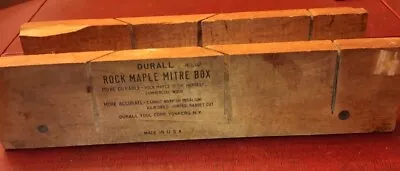 Durall Rock Maple Mitre Box Number 112 • $42.42