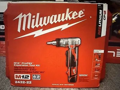 Milwaukee M12 Cordless ProPEX Expansion Tool Kit - 2432-22 • $435