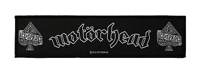 Motorhead SS Ace Of Spades Woven Sew On Battle Jacket Patch - Licensed 091-29 • $6.97