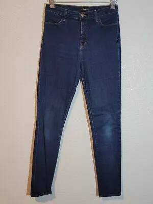 J Brand Jeans Womens Size 29 Maria Starless Skinny Stretch High Rise Denim Blue • $12.99