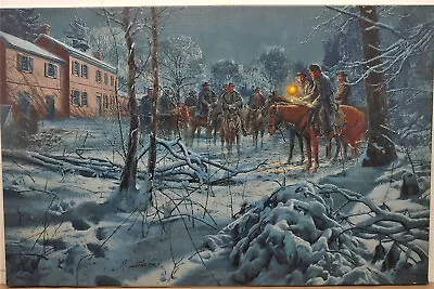 Shenandoah Strategy Mort Kunstler Premier Giclee Canvas 26 X 40 • $1200