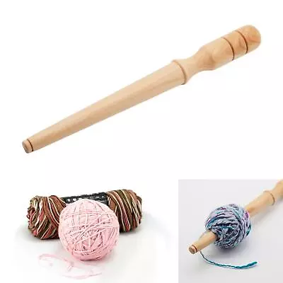 Wood Yarn Winder Knitting Accessory Yarn And Thread Holder Wool Yarn Ball Winder • £10.40