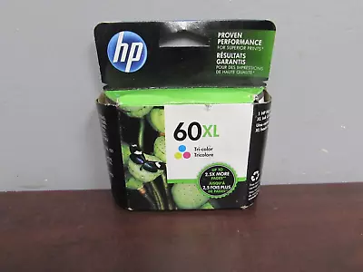 Sealed Hp 60xl Cc644wn Tri-color High-capacity Ink Cartridge (6d) • $14.99