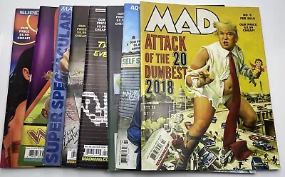 Lot Of 7 - Mad Magazine - 2013 Thru 2020 • $28.49