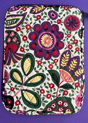 Vera Bradley Tablet Screen Case Sleeve IPad/Kindle Nook Zippered VIVA LA VERA • $15