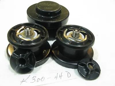 2 Garcia Mitchell 301 300 Shallow Spools + Case Restored New Drag Springs France • $11.66