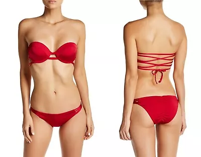 A Che Underwire Bikini Set Sz S In Red • $49