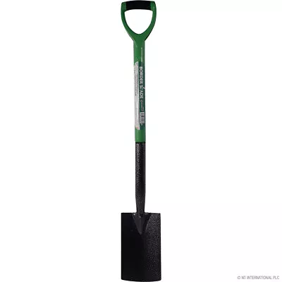 New Garden Border Spade Outdoor Gardening Hand Tool Digging Handle Rust Proof • £7.99