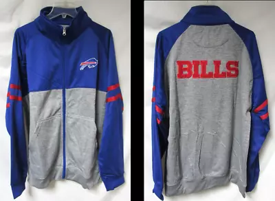 Buffalo Bills Men's Big & Tall Size 2X Or 4X Track Jacket BB 207 • $67.99