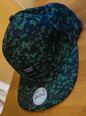 H&M Wool Hat Cap Adults One Size Alternate Future Logo Black & Green  • £4