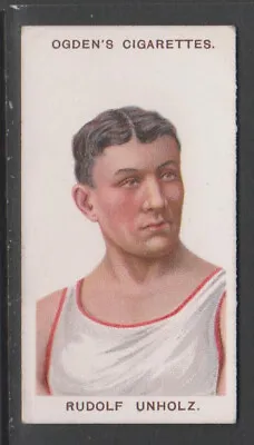 CIGARETTE CARDS Ogdens 1908 Pugilists & Wrestlers - #48 Rudolf Unholz • £2.50