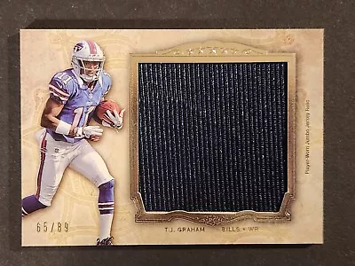 T.J. Graham RC #FSJJR-TJG '12 Topps Five Star Jumbo Relic 65/89. Buffalo Bills • $1.99