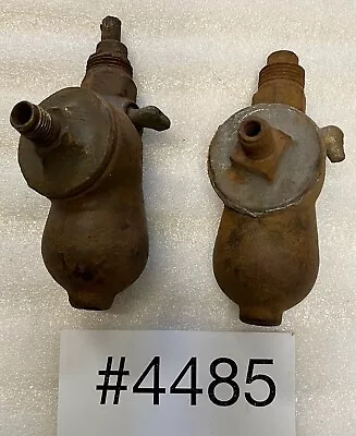 Ford Model T A Gas Tank Sediment Bowls For PARTS No Taps For PARTS #4485 • $26.99