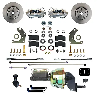 Manual Drum To Power Front Disc Brake Conversion Kit 1965-72 Chrysler Newport • $1299.95