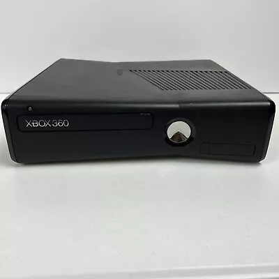 $15.99 • Buy Xbox 360 Slim Black Console Only Model 1439 No Hard Drive Untested