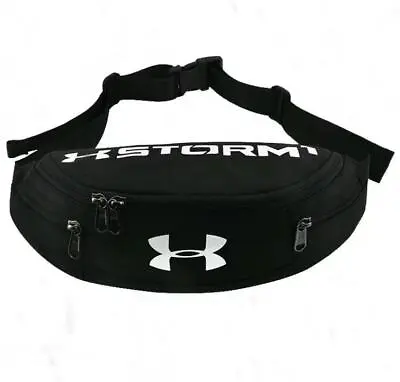 Under Armour Waist Bag Bum Belt Hip Pack Crossbody Bag Black • £16.95