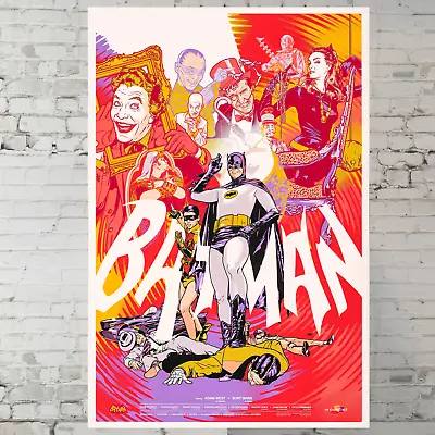 Batman Movie Poster - Adam West Burt Ward - Poster 11x17  Wall Art • $14.90