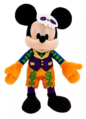 New! Mickey Mouse Glow-in-the-Dark Halloween 2023 Plush - 15  - Retail $26.99 • $13.49