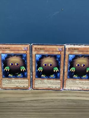 Yugioh Card Kuriboh YSD-EN013 Lightly Played X 3 Common Playset • £0.99