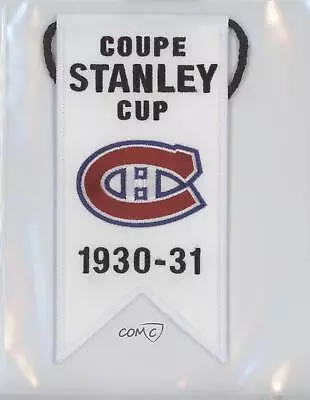 2008 Montreal Canadiens Centennial Set Mini Banners Stanley Cup 1930-31 #1930-31 • $30.14