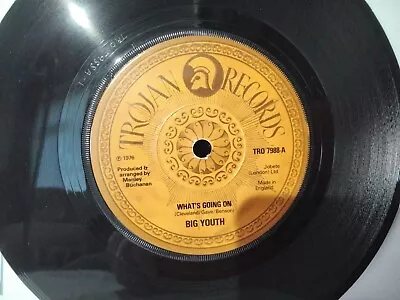 £7.80 • Buy Big Youth What's Going On/ten Against One 1976 Tro7988 7  Record