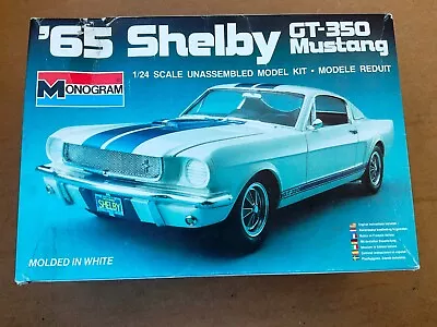 Monogram '65 Shelby GT-350 Mustang 1/24 Model Kit 2700  Ford • $22