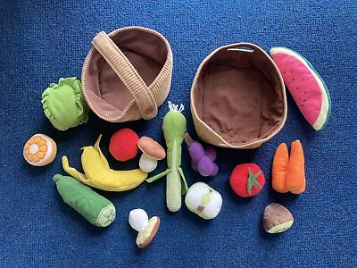 Fabric Play Fruit And Vegetables Bundle DUKTIG IKEA • £19.95