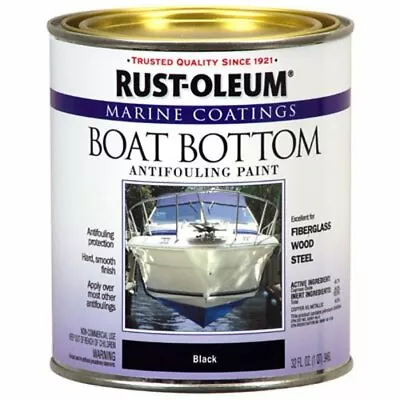 Rust-Oleum Marine Boat Bottom Antifouling Paint- Quart • $90
