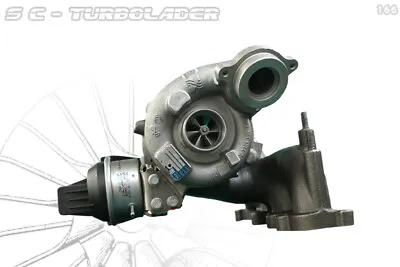 Turbocharger A3 Fabia Octavia VW Golf Tiguan 2.0 103/110kw CBAA CBDB 03L253016F • $366.12