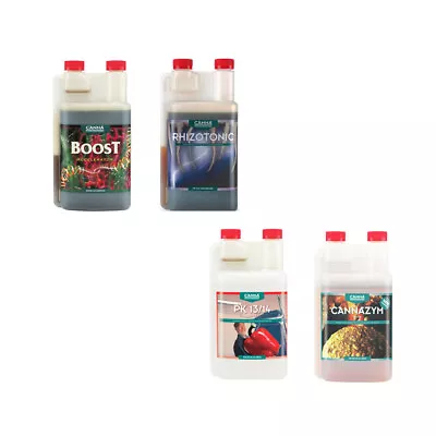 Canna Boost 1L + Cannazym 1L+ Rhizotonic 1L + PK 13-14 1L | 1L Set • $399.95