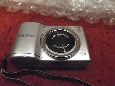 Canon PowerShot A810 HD 16.0MP 5x Digital Camera - Silver  MUST READ  • $59.99