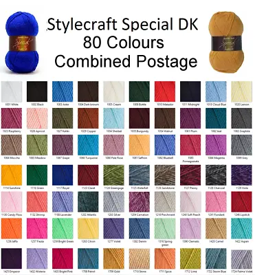 £2.15 • Buy Stylecraft Special DK Wool Double Knitting & Crochet Yarn 100g Crochet Pattern