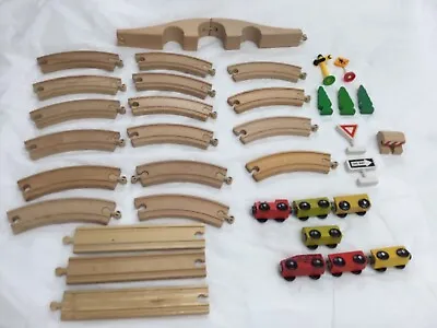 Fits Brio Wooden Train Set Engines Bridge IKEA Station Starter Track Bridge • £24.99