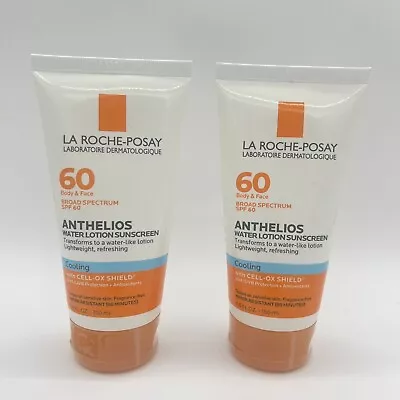 La Roche-Posay SPF 60 Body & Face Anthelios Water Lotion Sunscreen EXP 01/2026 • $24.95