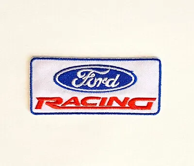 Embroidered Patch - Ford Racing - NEW - Iron-on/Sew-on • $5.85