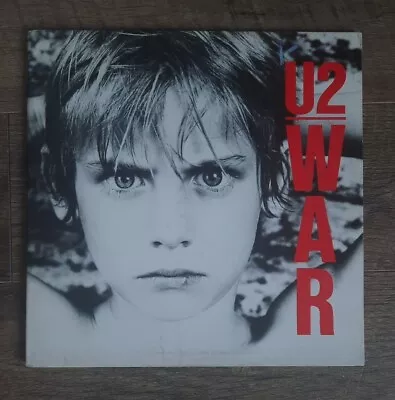 1983 U2 War 12  LP Record Vinyl Island 90067-1 Gatefold • $20