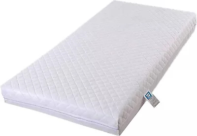 New Quilted Baby Cot Bed Toddler Mattress Waterproof Breathable All Sizes • £29.99