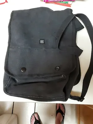 $21 • Buy Rothco Black Hard Back Messenger Crossbody Shoulder Bag