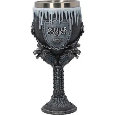 Game Of Thrones Wine Glass Stainless Steel Red Wine Glass Whiskey Glasses • £42