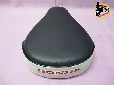 Fit Honda C50 C65 C70 C90 C100 C102 C105t  Solo  Black + White Seat • $36.28