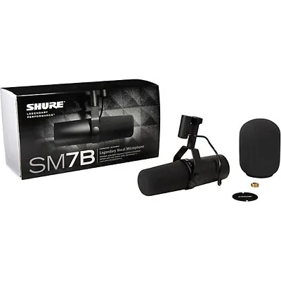 New Shure SM7B Cardioid Dynamic Vocal Microphone • $188.59