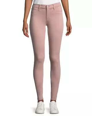 NWT J Brand Pink Vinca 485 Mid Rise Super Skinny Jeans/Pants Size 25 $188 • $29