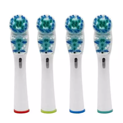 $9.99 • Buy 4pcs Electric Toothbrush Replacement Heads For Braun Oral B Dual Clean SB-417A